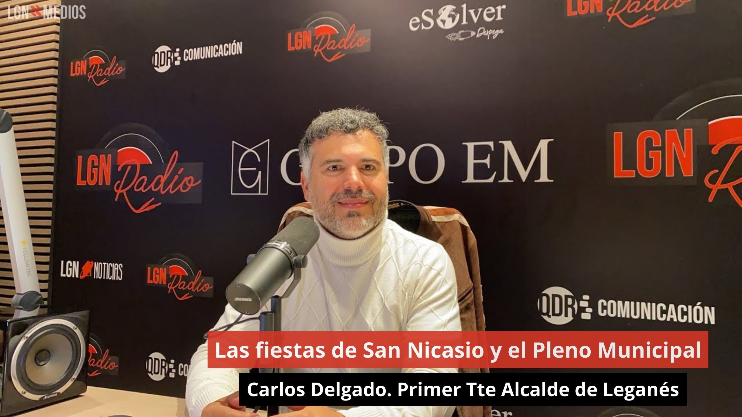 Las fiestas de San Nicasio y el Pleno Municipal. Carlos Delgado. 1º Tte Alcalde de Leganés