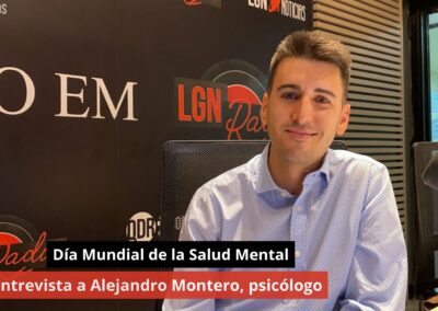 10/10/24 Entrevista a Alejandro Montero, psicólogo. Día Mundial de la Salud Mental