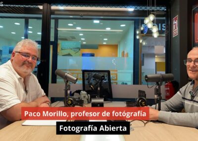 10/10/24 Paco Morillo, profesor de fotografía. Fotografía Abierta