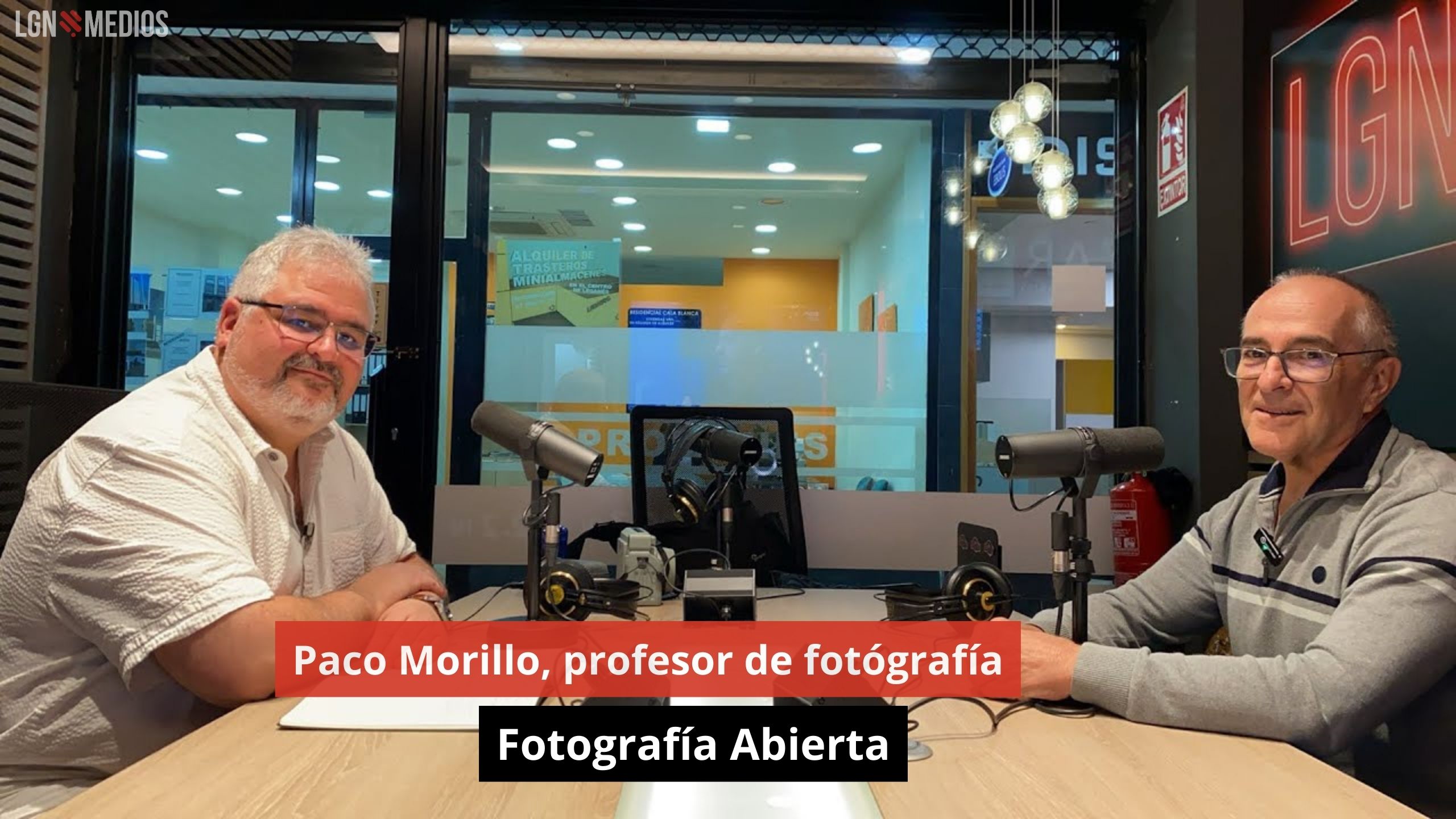 Paco Morillo, profesor de fotografía. Fotografía Abierta