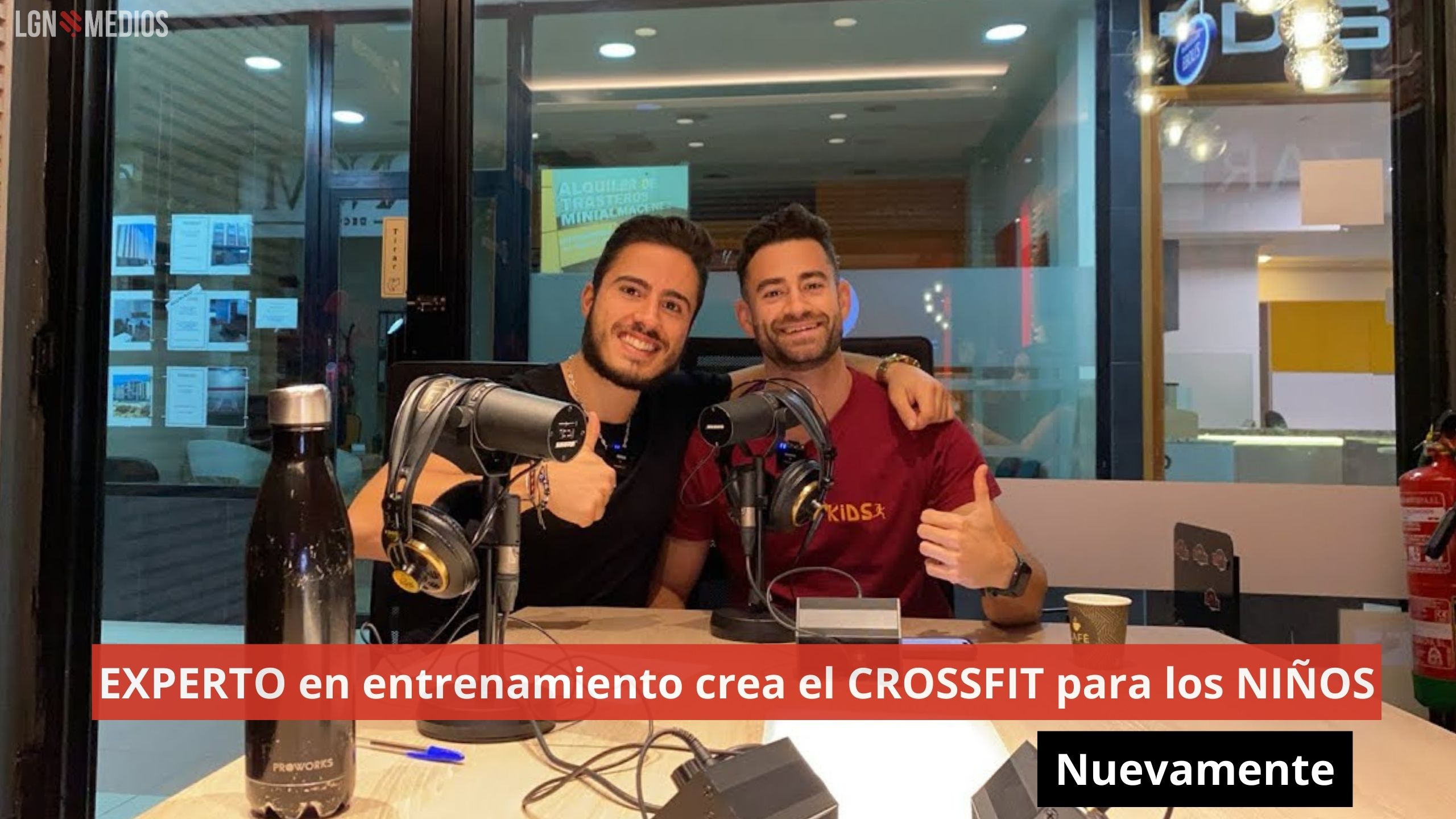 EXPERTO en entrenamiento crea el CROSSFIT para los NIÑOS. Nuevamente