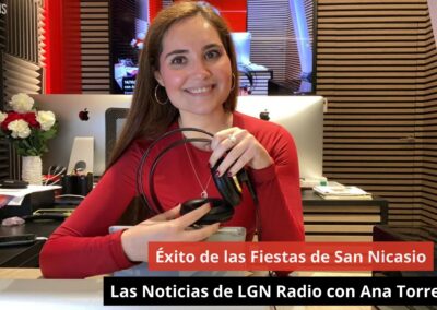 14/10/24 Éxito de las Fiestas de San Nicasio. Las Noticias de LGN Radio con Ana Torres