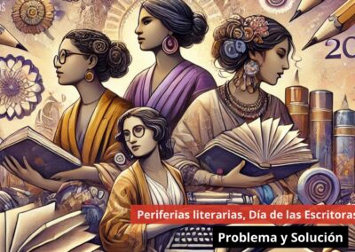 16/10/24 Periferias literarias, Día de las Escritoras 2024. Problema y Solución