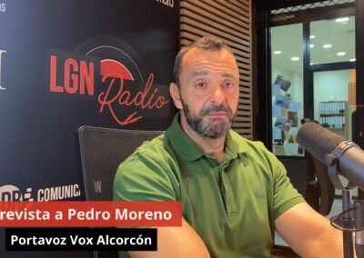 18/10/24 Entrevista a Pedro Moreno. Vox Alcorcón