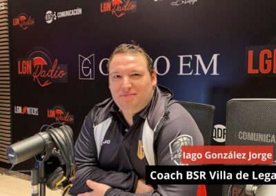 23/10/24 Entrevista a Iago González Jorge. Coach BSR Villa de Leganés