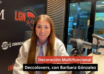 25/10/24 Decoración Multifuncional. Deccolovers, con Barbara Gónzalez