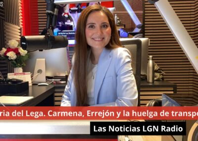 28/10/24 Victoria del Lega. Carmena, Errejón y la huelga de transportes. Las Noticias LGN Radio