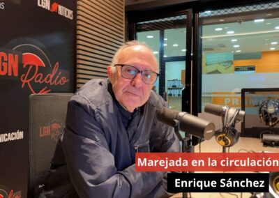 28/10/24 Marejada en la circulación. Enrique Sánchez