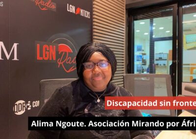 29/10/24 Discapacidad sin fronteras. Alima Ngoutme. Fundadora de la Asociación Mirando por África