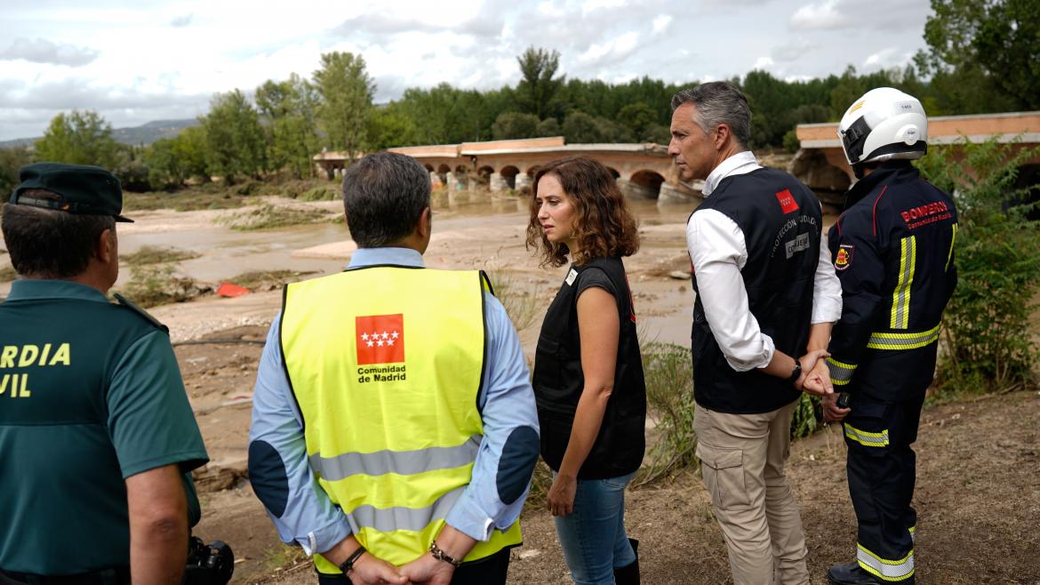 El Ministerio de Transición Ecológica sanciona a la Comunidad de Madrid por los puentes provisionales tras la DANA