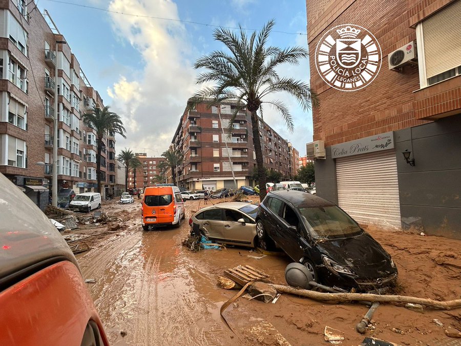 Leganés en primera línea de rescate tras las inundaciones en Paiporta, Valencia