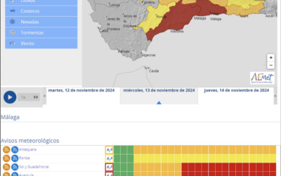 Media España en alerta por la nueva DANA: Málaga y Tarragona, en riesgo extremo por lluvias