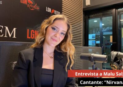 30/10/24 Entrevista a Malu Salgado. Cantante: “Nirvana”