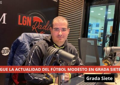 04/11/24 SIGUE LA ACTUALIDAD DEL FÚTBOL MODESTO EN GRADA SIETE. GradaSiete