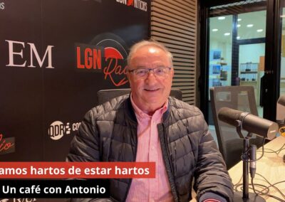 11/11/24 Estamos hartos de estar hartos. Un café con Antonio