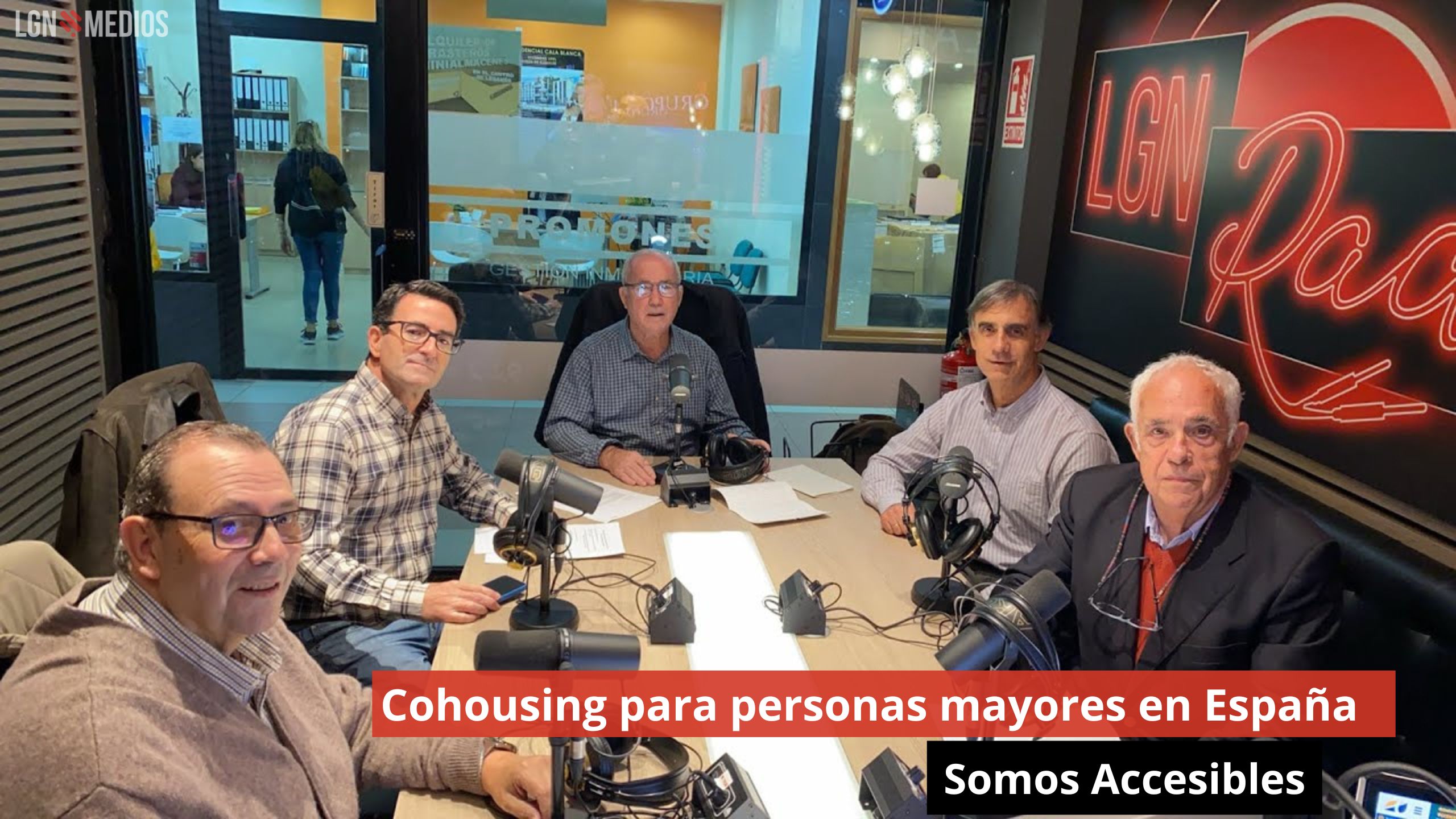 Cohousing para personas mayores en España. Somos Accesibles