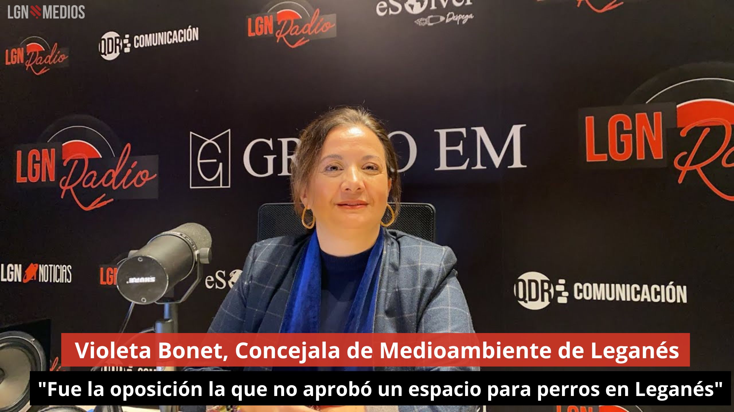 Violeta Bonet.Concejala de Medioambiente:“La oposición frenó el espacio canino en Leganés”