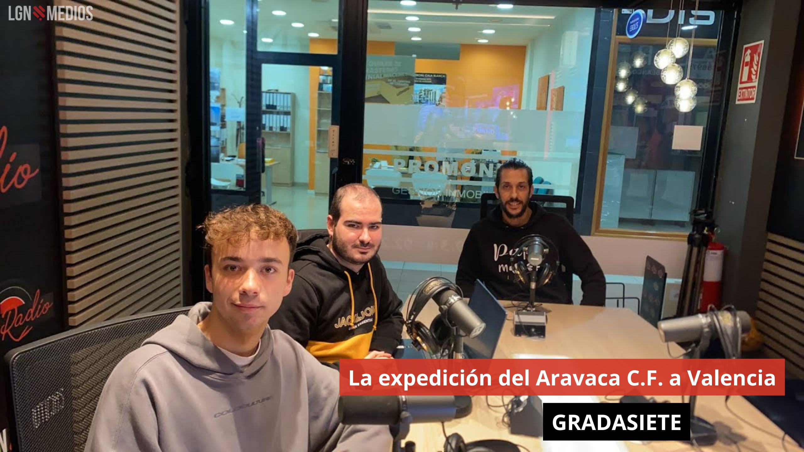 La expedición del Aravaca C.F. a Valencia. GRADASIETE