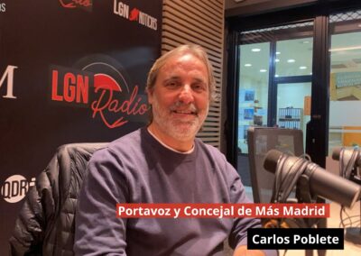 18/11/24 Carlos Poblete: concejal Más Madrid Leganés