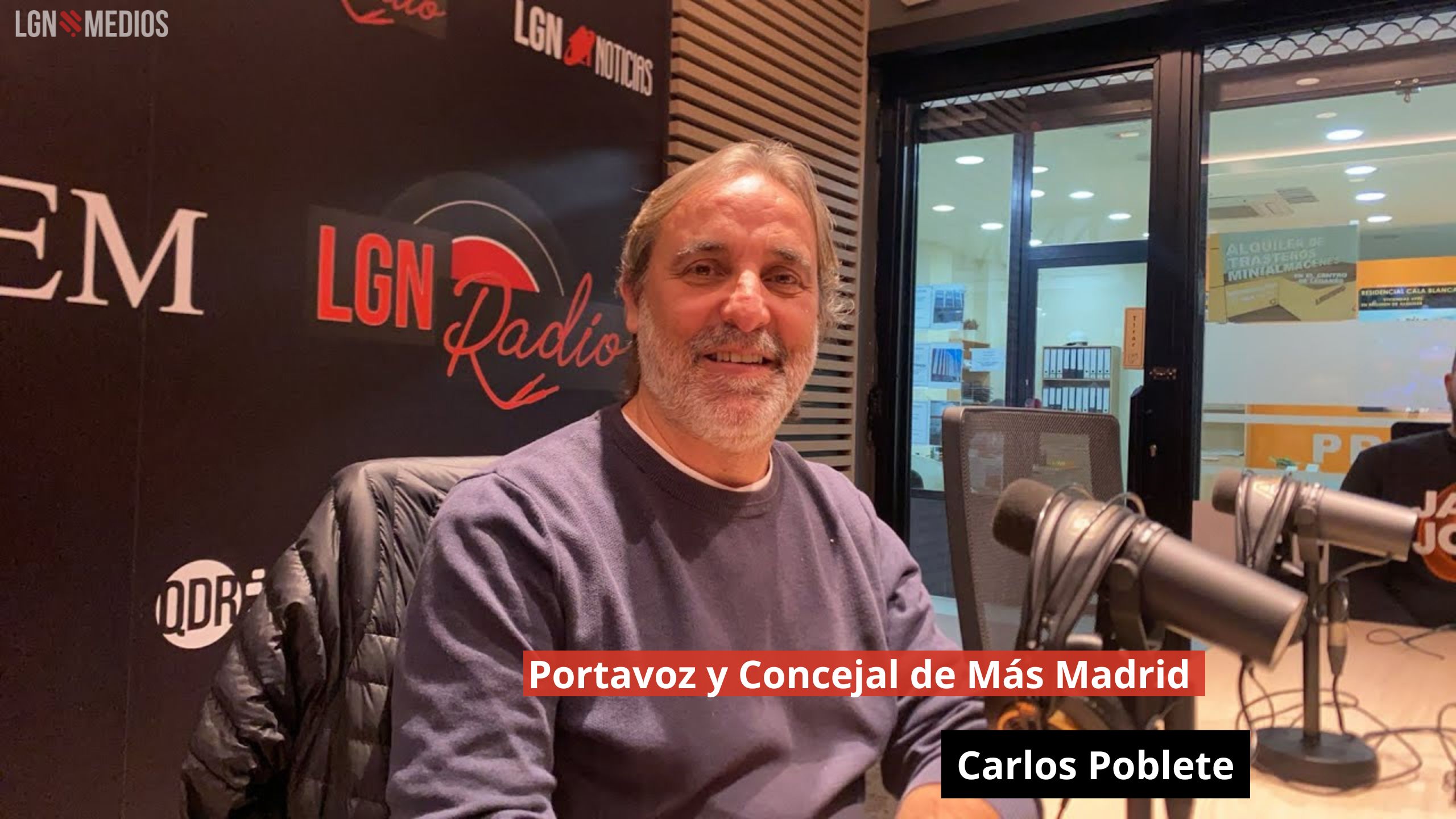 Carlos Poblete: concejal Más Madrid Leganés