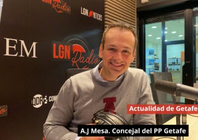 19/11/24 Actualidad de Getafe con A.J Mesa. Concejal del PP Getafe