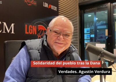 19/11/24 Solidaridad del pueblo tras la Dana. Verdades. Agustin Verdura