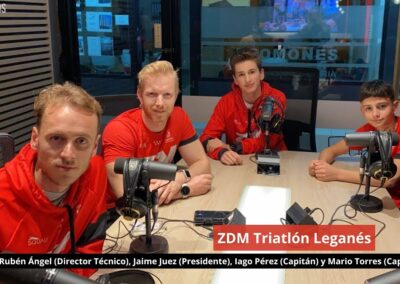 06/11/24 🏊‍♂️🚴‍♂️🏃‍♂️ Entrevista al ZDM Triatlón Leganés