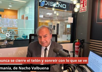 07/11/24 Que nunca se cierre el telón y sonreír con lo que se ve. Mitomanía, de Nacho Valbuena