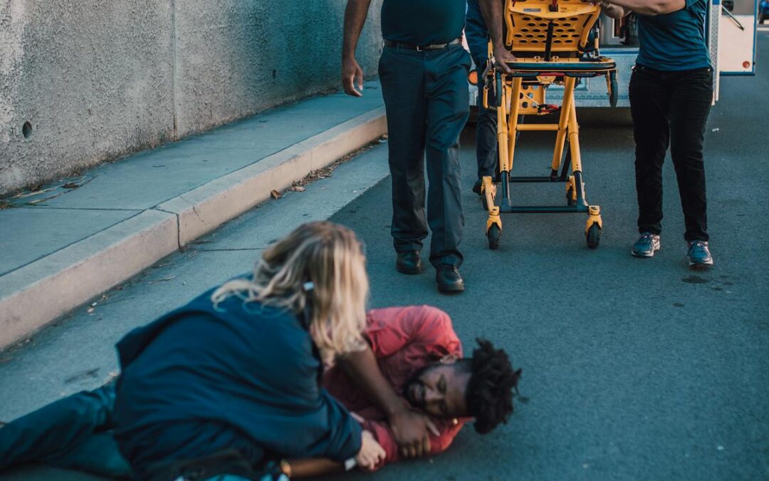 En Lavapiés un joven resulta herido tras una agresión con una botella rota