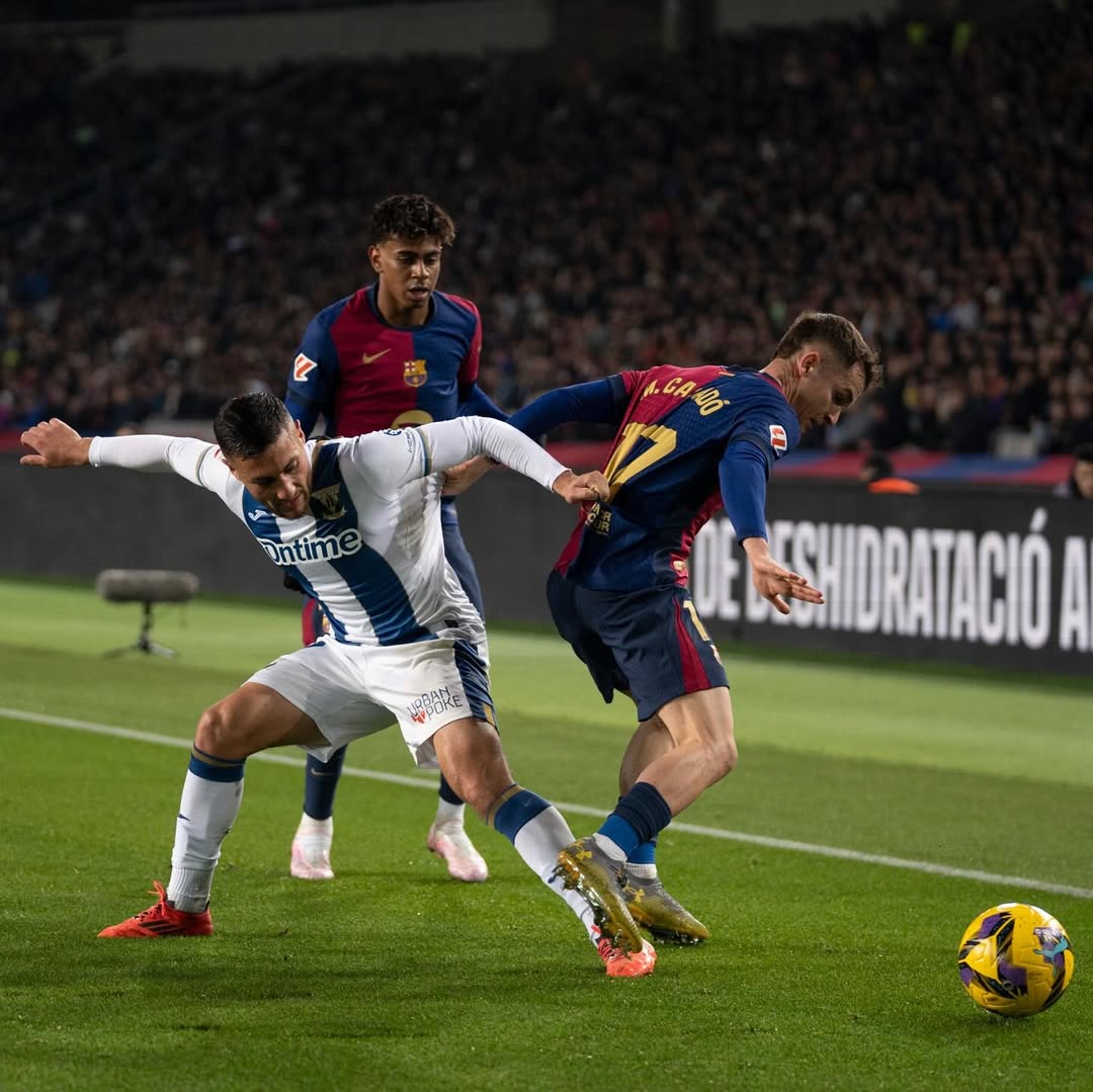 Leganés sorprende al Barcelona con una victoria histórica en Montjuïc