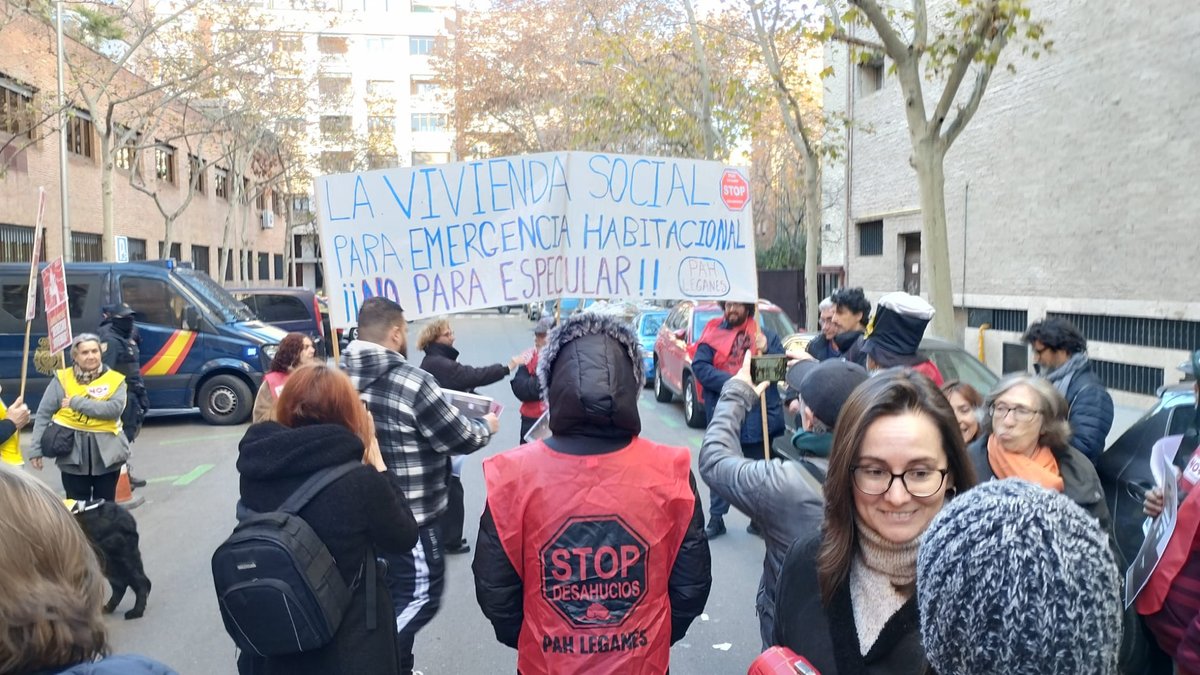 Convocan concentración en Madrid para exigir más vivienda pública en alquiler