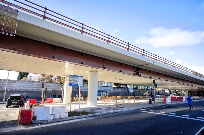 Madrid concluirá en 2025 las obras de accesibilidad bajo el puente de Nuevos Ministerios