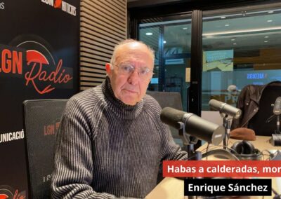 02/12/24 Habas a calderadas, moraleja. Enrique Sánchez