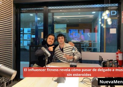 09/12/24 El influencer fitness revela cómo pasar de delgado a musculoso sin esteroides. NuevaMente.