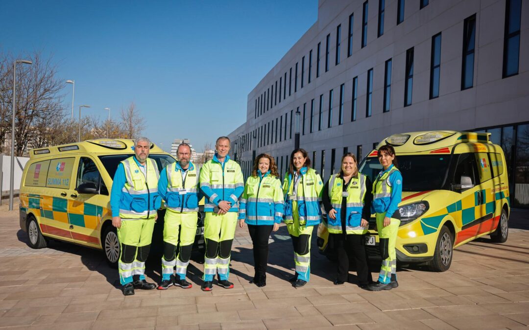 La Comunidad de Madrid destaca la labor esencial del SUMMA 112 durante las fiestas navideñas