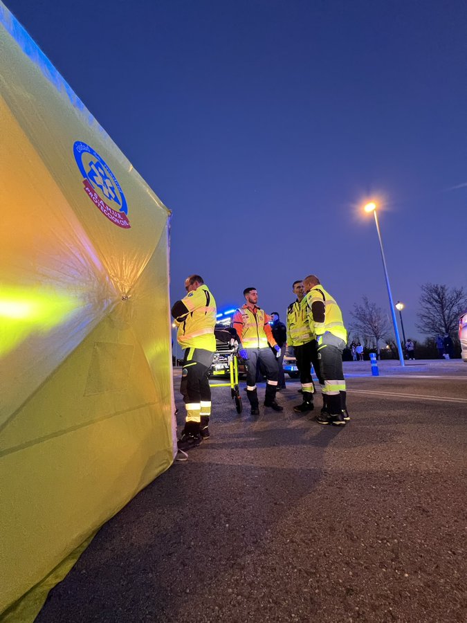 Niña de 3 años fallece tras ser atropellada en la Gran Vía de Villaverde.