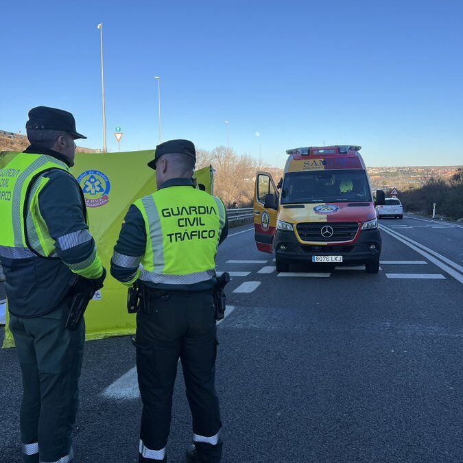 Fallece un motorista de 55 años en accidente en la M-203, distrito de Vicálvaro