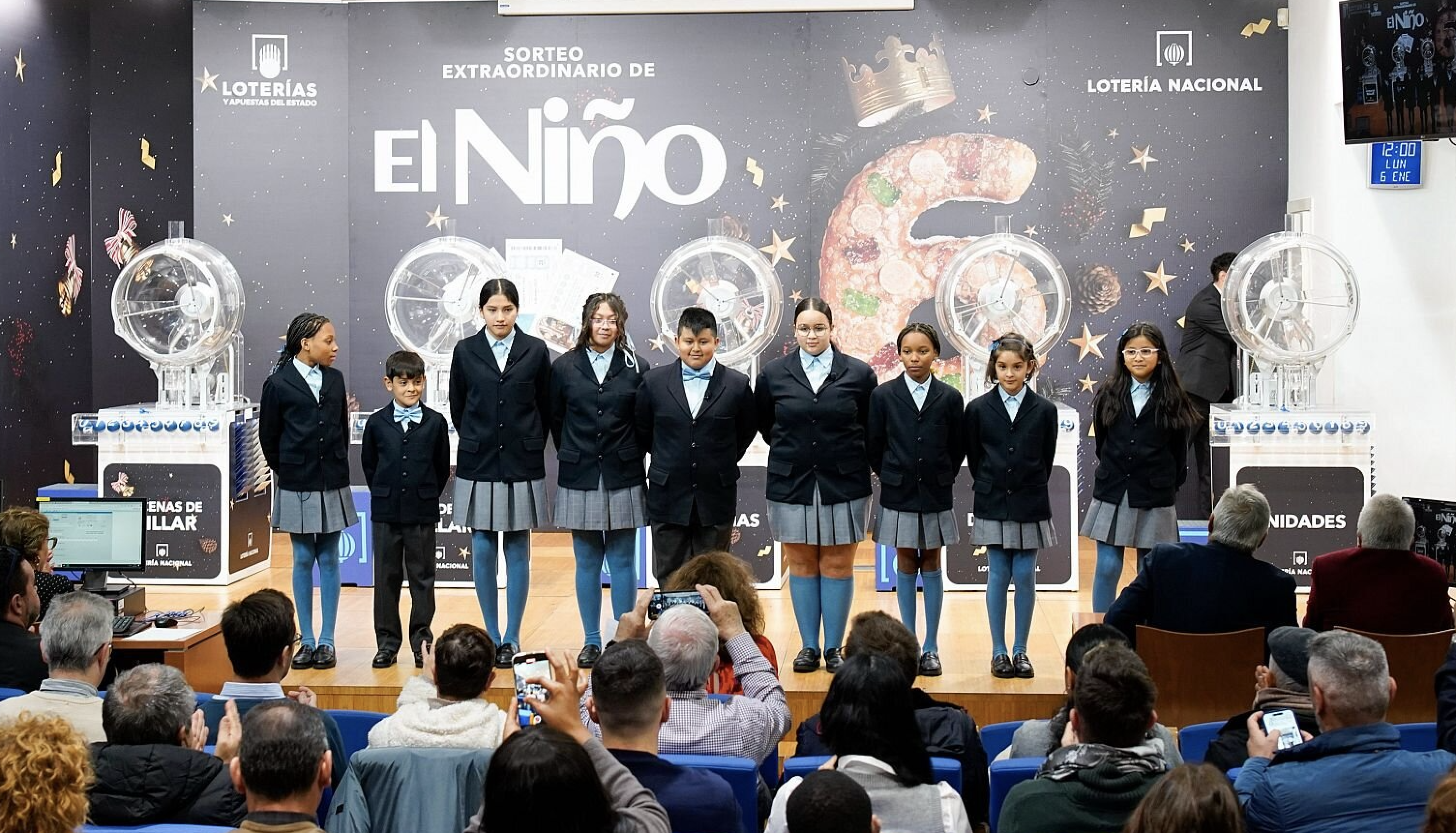 Madrid, Getafe y Manzanares El Real celebran el segundo premio del Sorteo de El Niño 2025