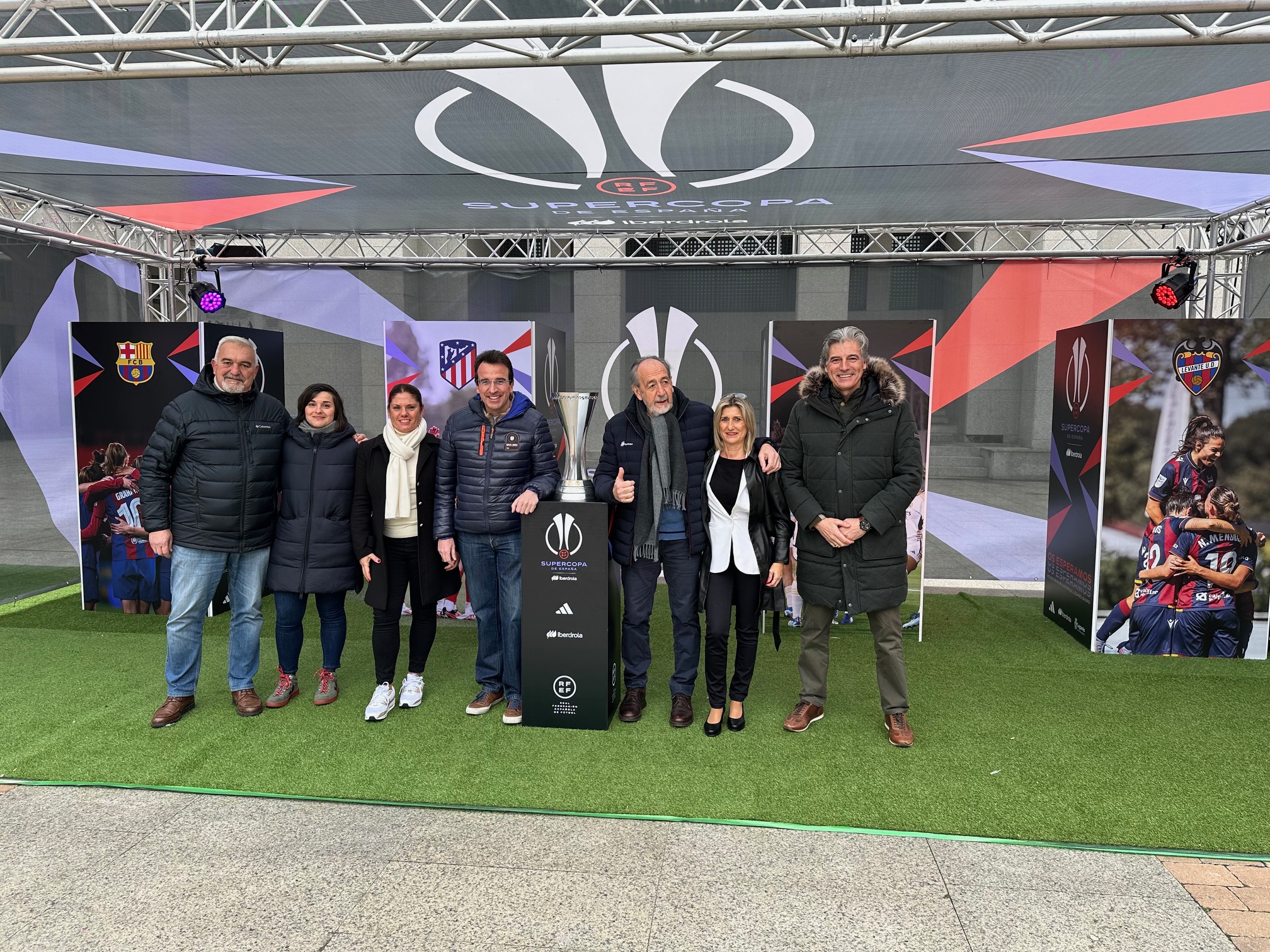 La Fan Zone de la Supercopa llena de actividades la Plaza Mayor de Leganés este fin de semana