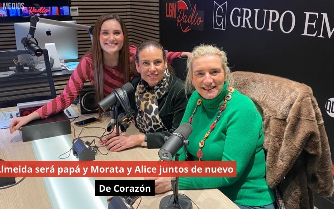 29/01/25 Almeida será papá y Morata y Alice juntos de nuevo. De Corazón