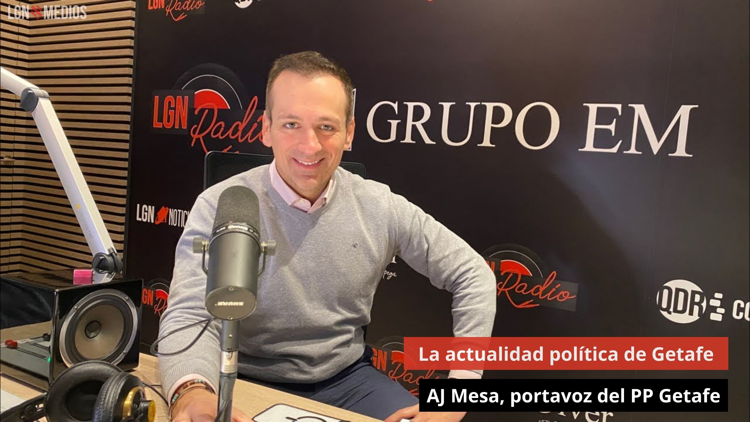 AJ Mesa. Portavoz PP Getafe. La actualidad política de Getafe