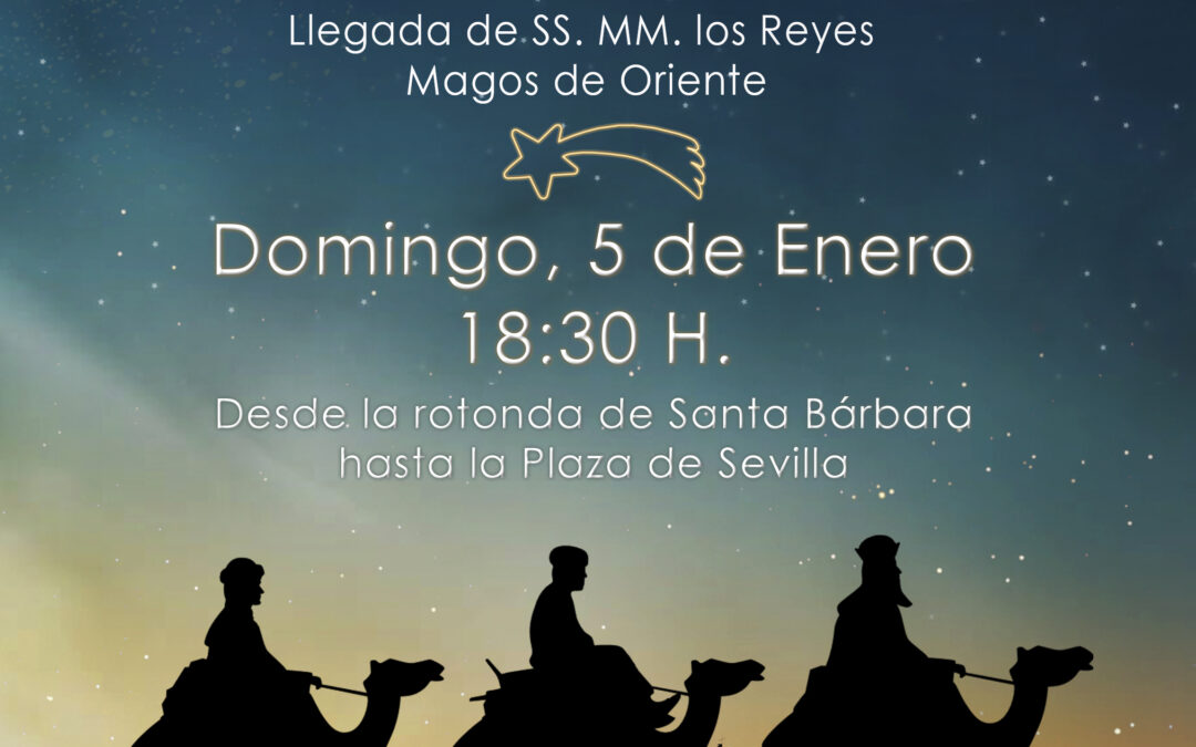 Los Reyes Magos llegan a Sevilla la Nueva con la Cabalgata más saludable