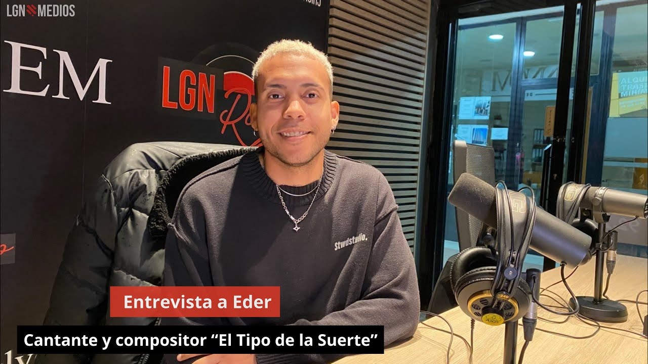 Entrevista a Eder. Cantante y compositor “El Tipo de la Suerte”