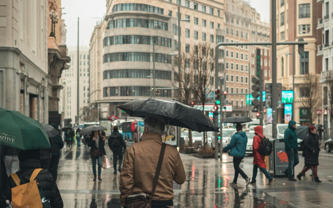 C. de Madrid activa aviso por lluvias con un 90% de probabilidad este martes