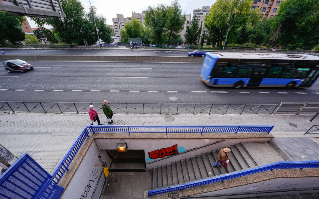 Comienza el cierre de pasos subterráneos en la A-5 por las obras de soterramiento