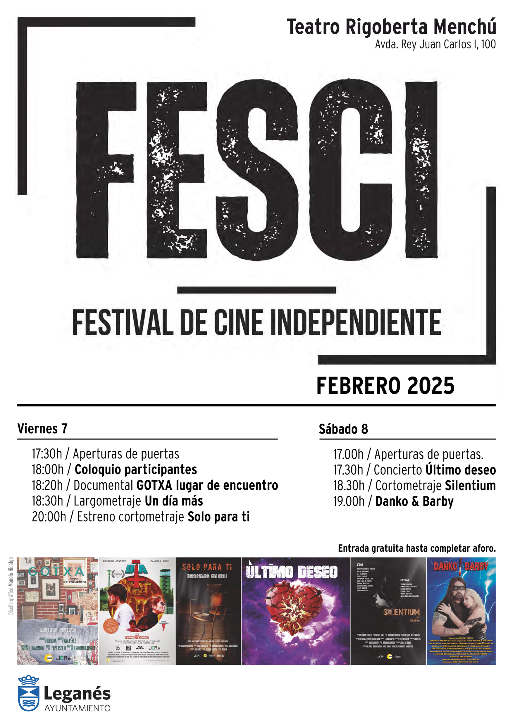 Prensa_Leganés_Leganés celebra su primer Festival de Cine Independiente este fin de semana