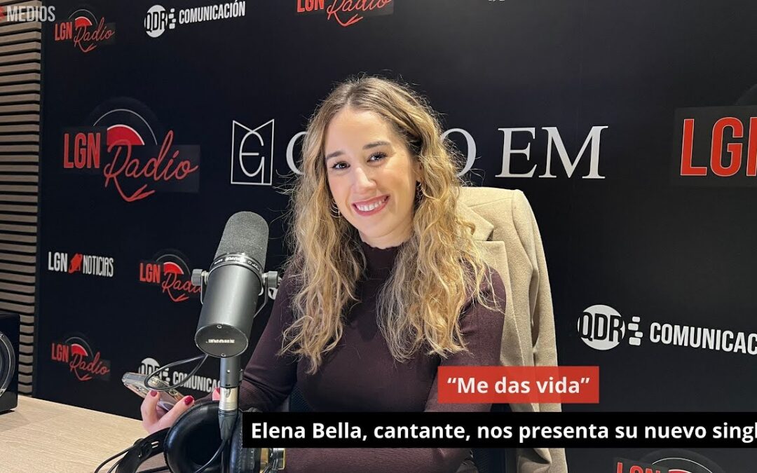 034/02/25 🎤✨ Elena Bella, cantante, presenta “Me Das Vida”, un single lleno de emoción