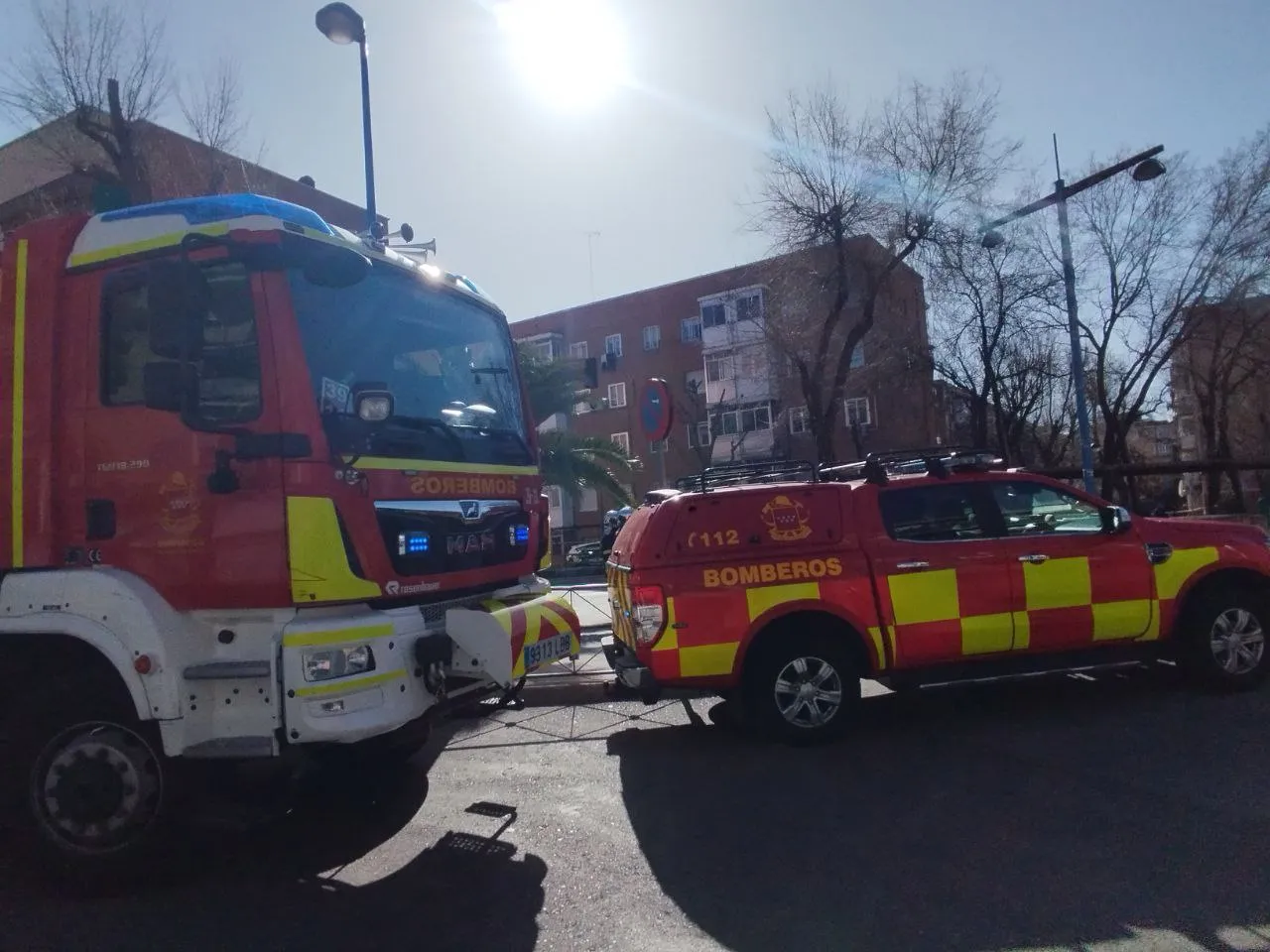 noticiasparamunicipios-Escape de gas en Leganés obliga a desalojar una céntrica plaza