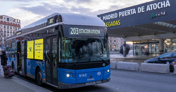 EsporMadrid_Modificación de 22 líneas de la EMT por protesta en Cibeles