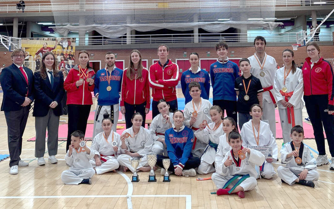 La cantera de Leganés brilla en los Nacionales Junior de Taekwondo